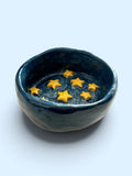 Starry night small ceramic bowl