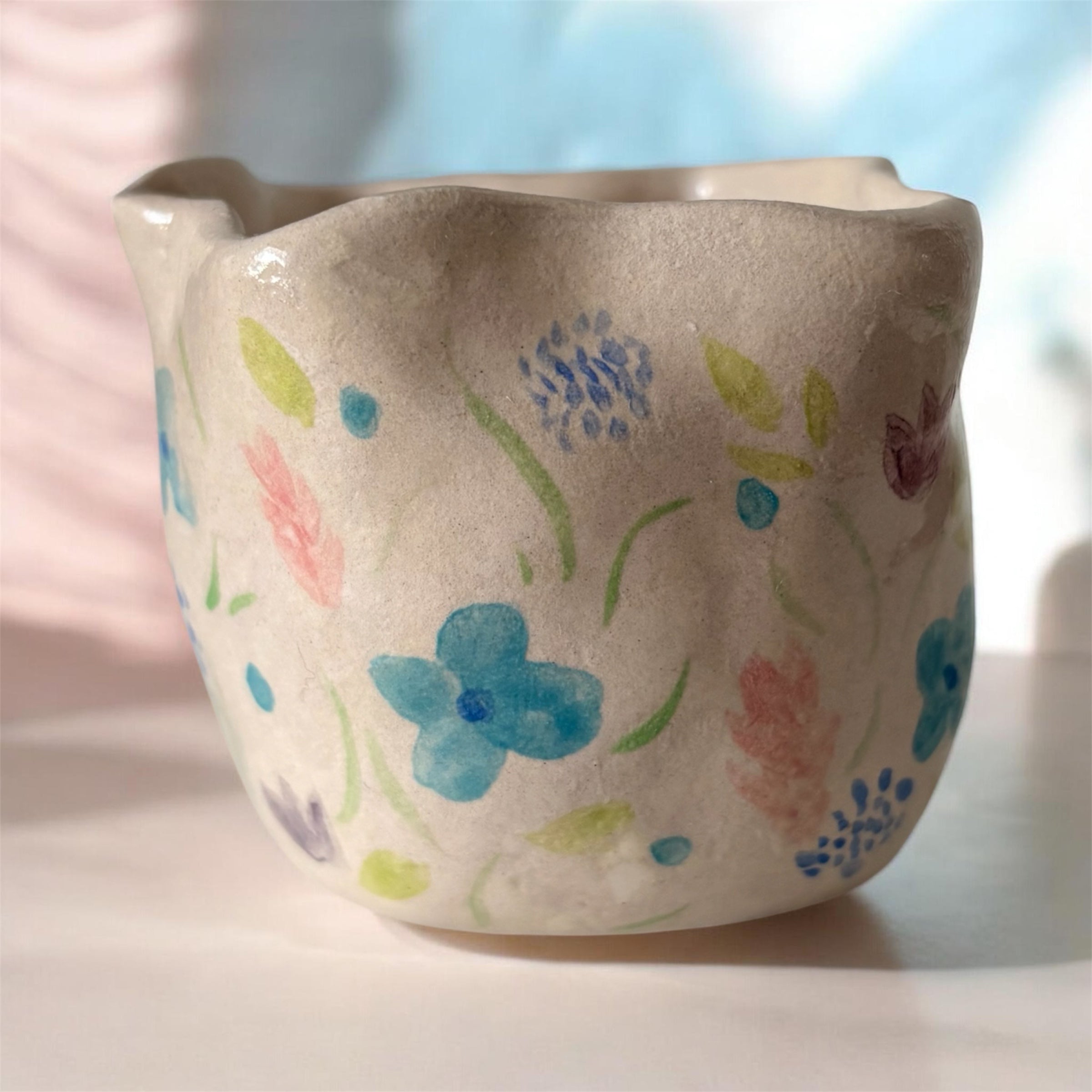 Wild flowers cup