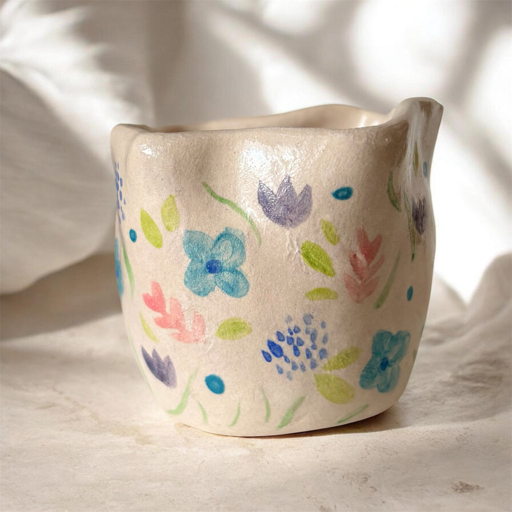 Wild flowers cup