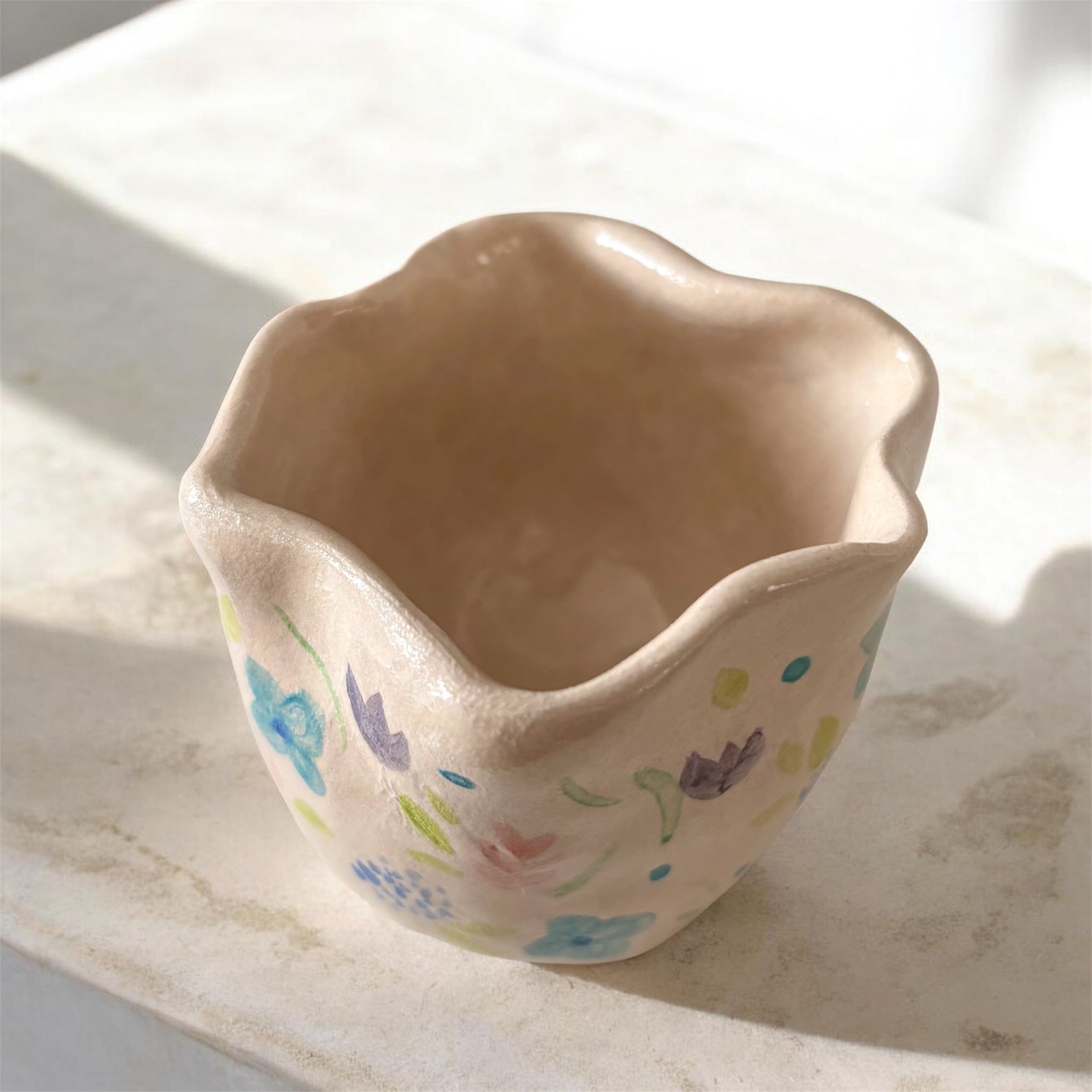 Wild flowers cup