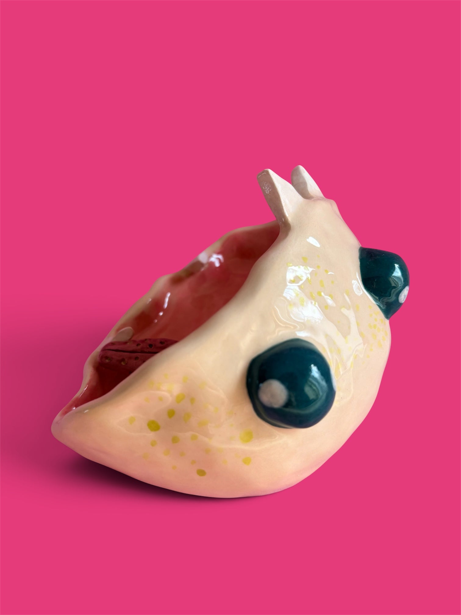 Mr. Monster jar with spoon