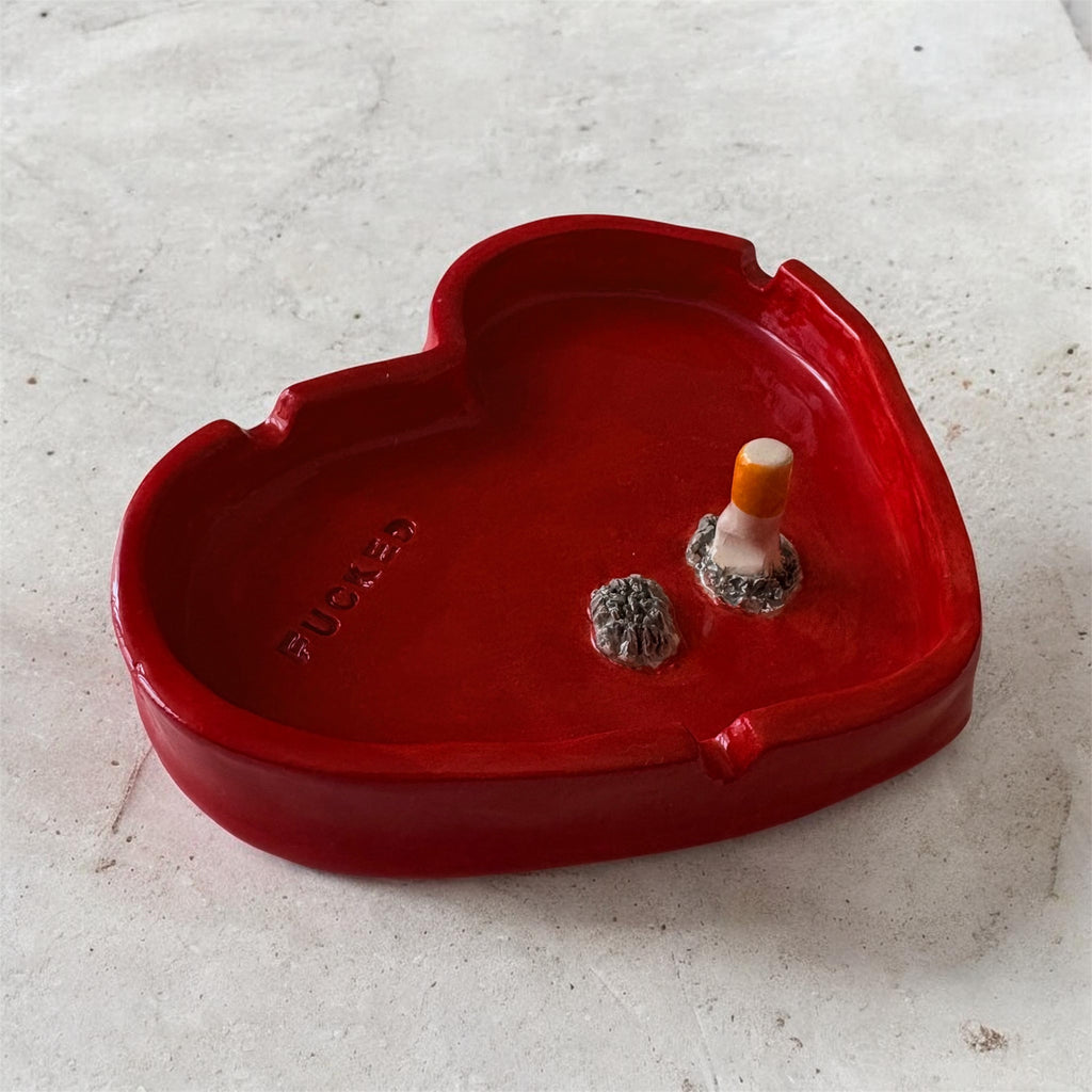 Heart ashtray