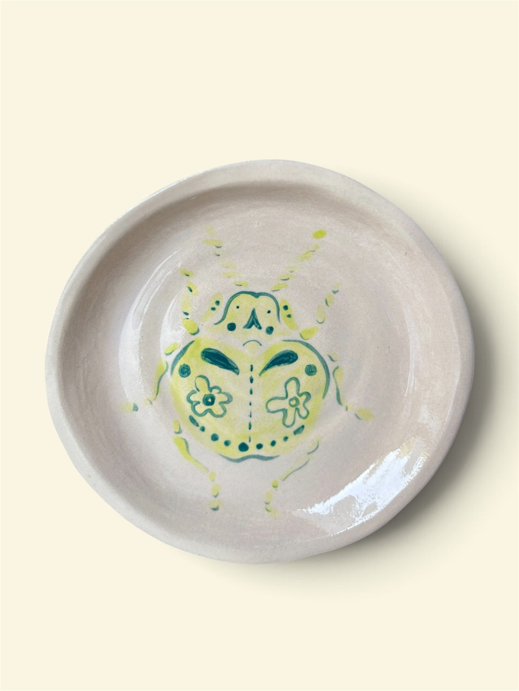 Beetle trinket dish