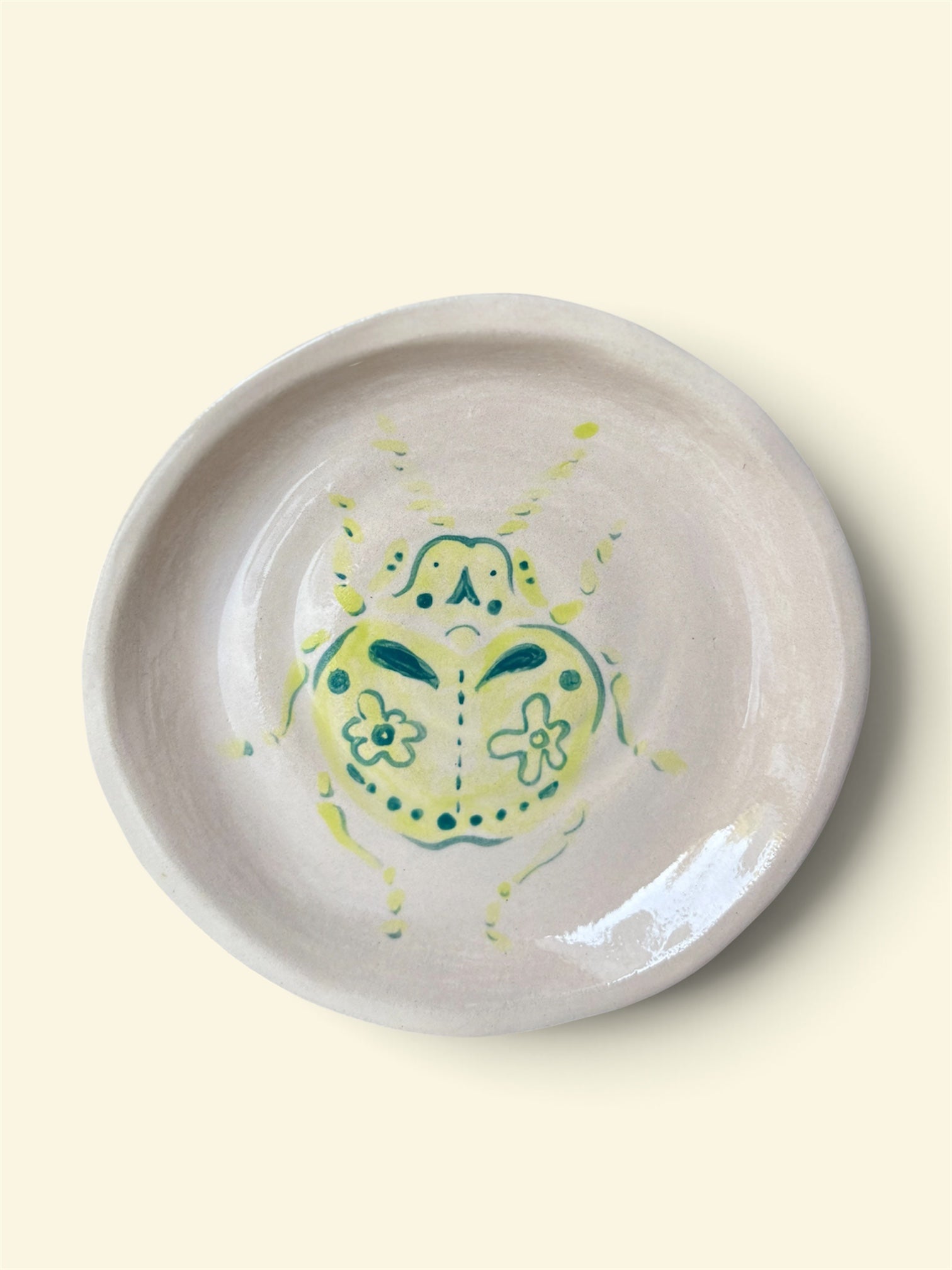 Beetle trinket dish